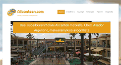 Desktop Screenshot of alicanteen.com